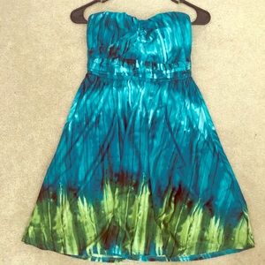 Trixxi tye-dye dress